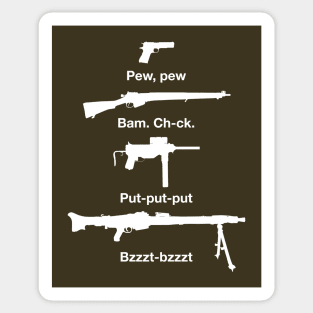 From Pew to Bzzzt Sticker